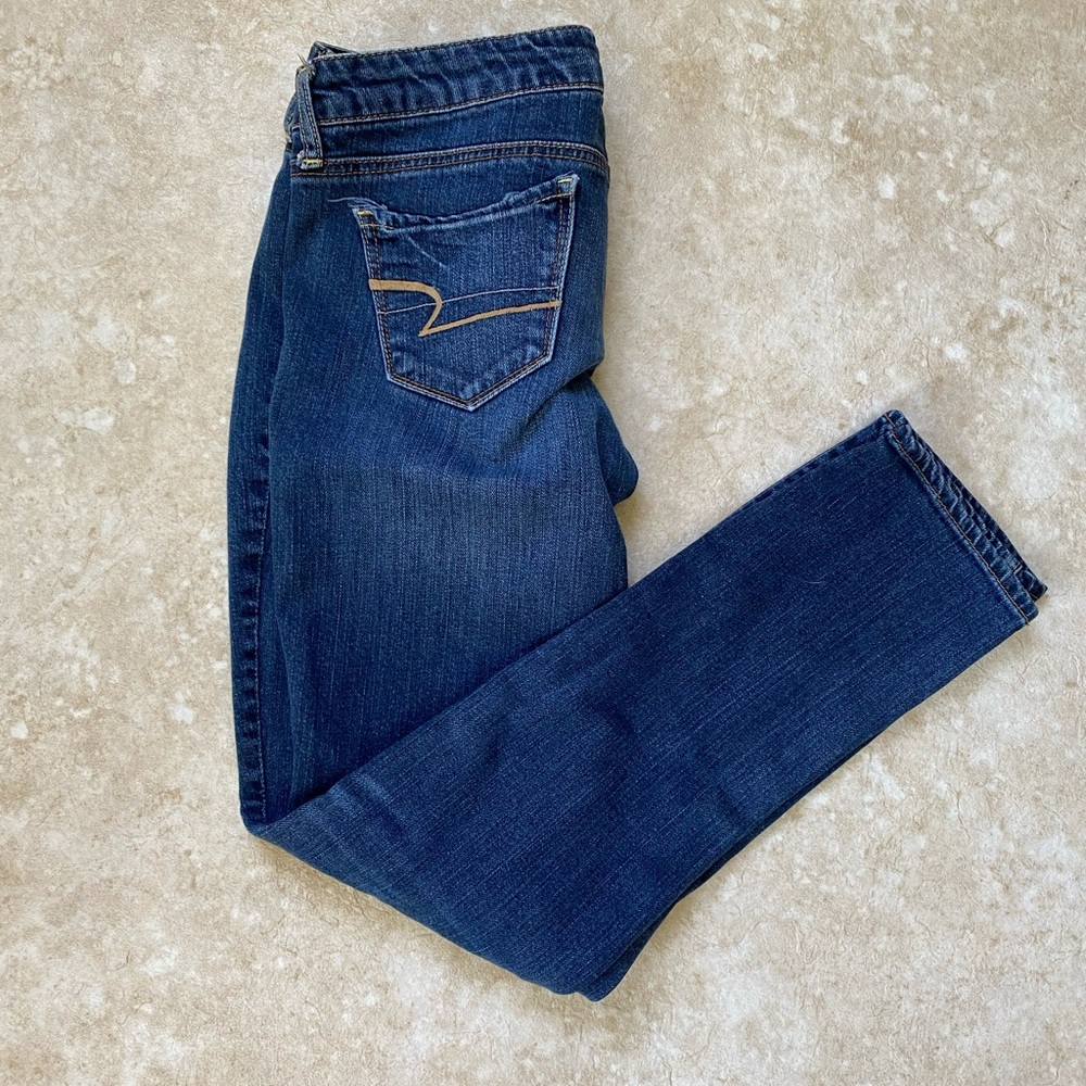 AEO stretch skinny jeans. Size 10.